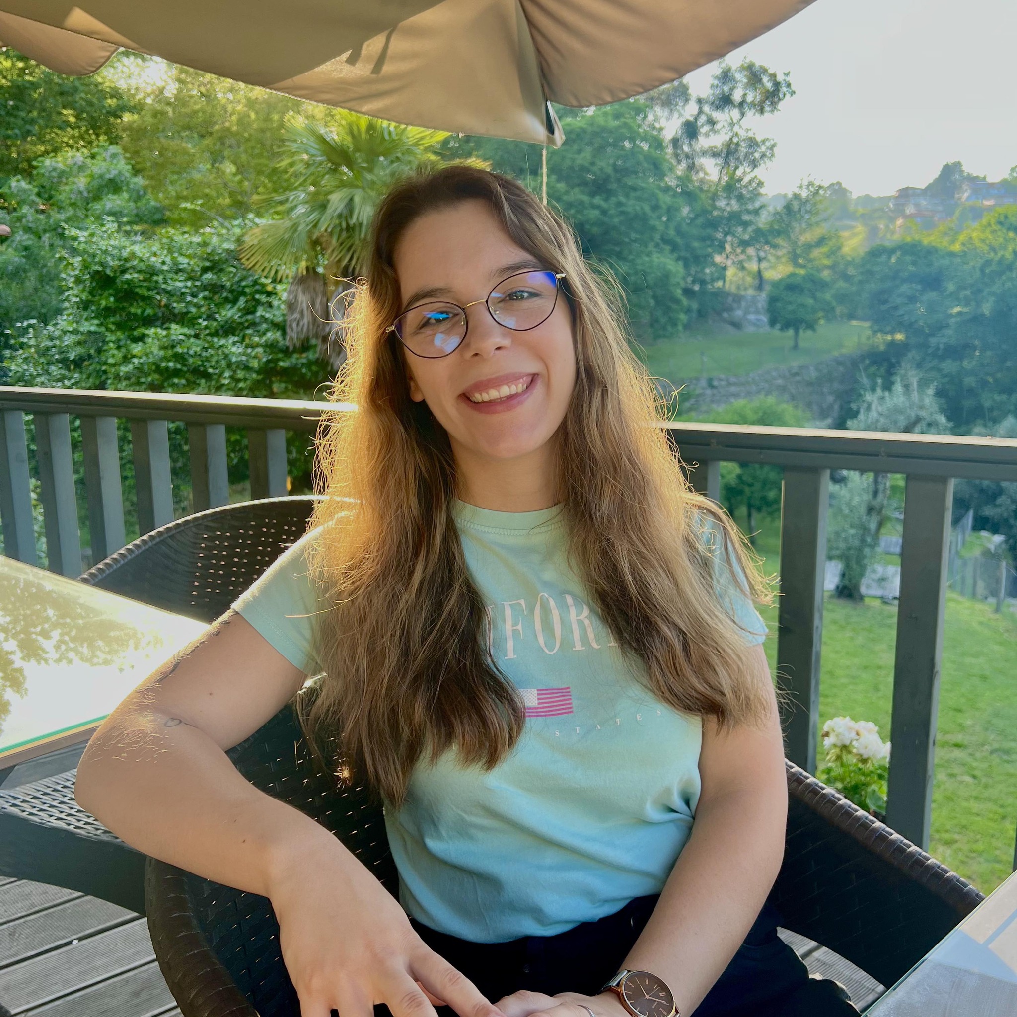 Retrato da autora Érica (Nunia)